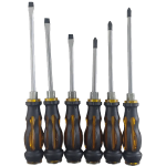 ست پیچ گوشتی ضربه ای ۶ عددی KZQ TOOLS