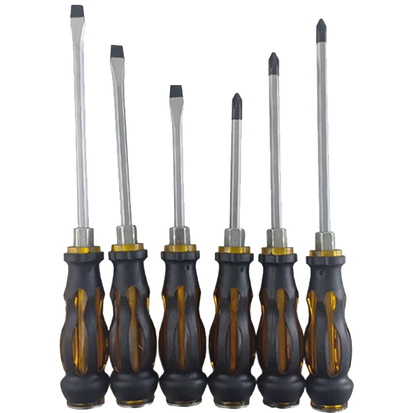 ست پیچ گوشتی ضربه ای ۶ عددی KZQ TOOLS