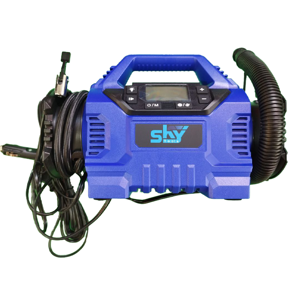 کمپرسور فندکی سه کاره دو حالته اسکای مدل ST-9050 pro