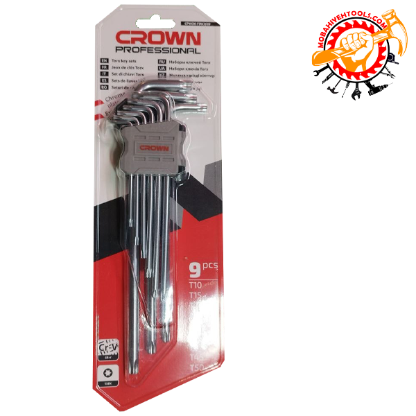 آلن شش گوش روکارتی کرون ۹ پارچه CPHOK-HMCX09