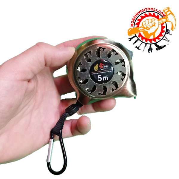 متر ۵ متری ۱۹ میل نشکن استنلس استیل لیهو ماهی متر