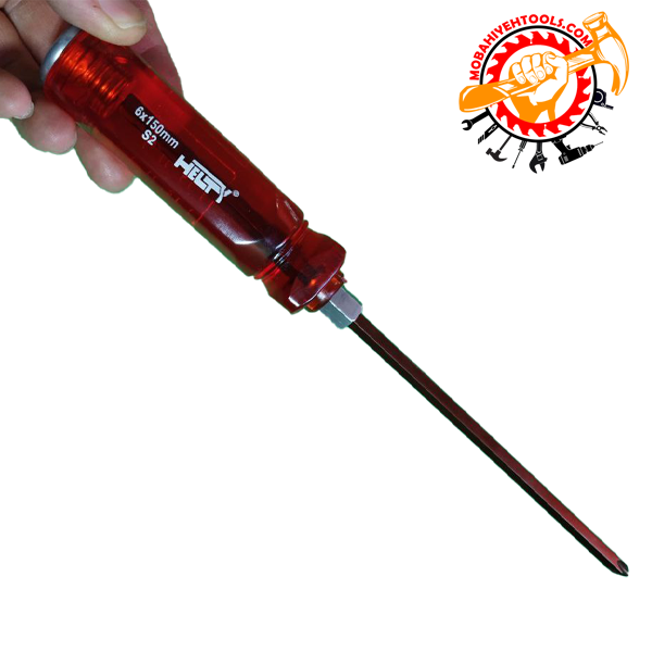 پیچ گوشتی ضربه ای ۱۵۰×۶ S2 چهار سو هیلتی HELTY