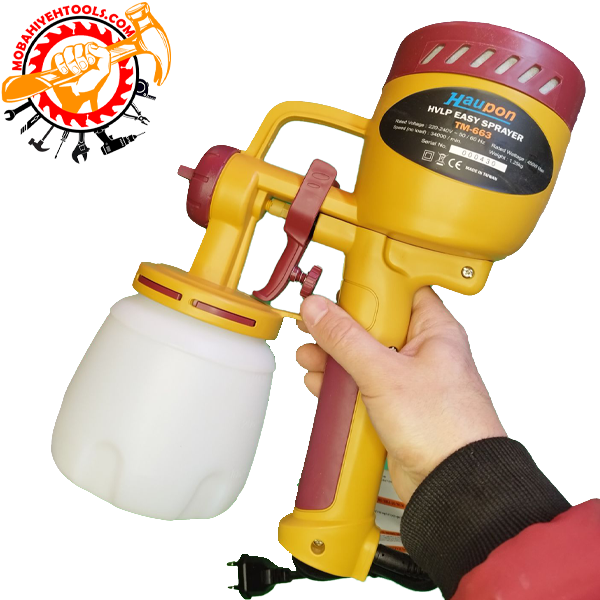 پیستوله رنگ برقی تایوانی هاپون HAUPON مدل TM-663A