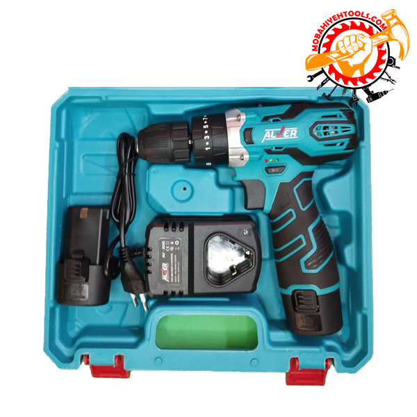 دریل شارژی ۱۲ ولت آلور ALVER کد AV-2012