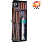 پیچ گوشتی تقه ای 12 پارچه به همراه قلاویز چپ گرد جنس S2 لیتو LITUO